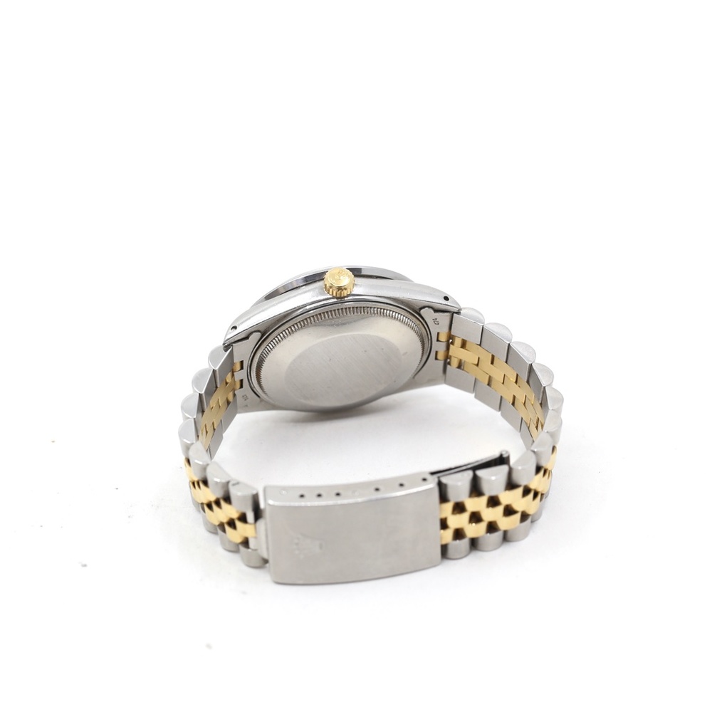 Rolex Oyster Perpetual Date Pearl Gold and Diamonds Watch - Picture 7 of 9